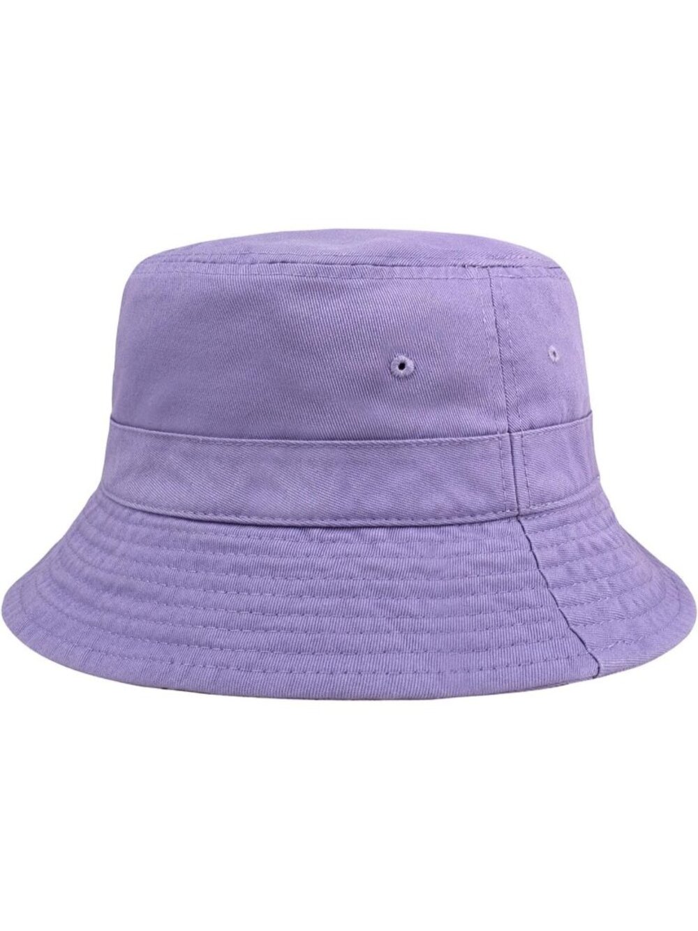 Unisex Lavender Cotton Summer Sun Boonie Style Beach Golf Fishing Bucket Hat